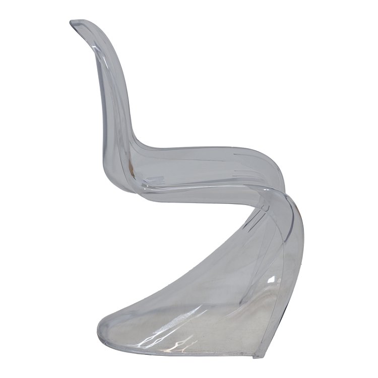 Καρέκλα Xyofa pakoworld PC διάφανο 42x45x85εκ 292-000018