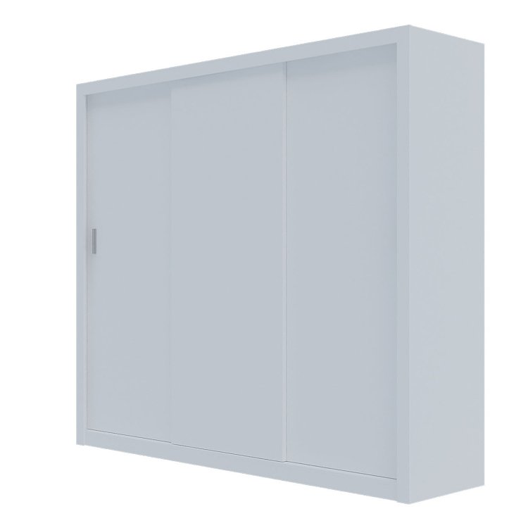 Ντουλάπα Grandio Λευκή 250x60x215cm GR-GRAND-1