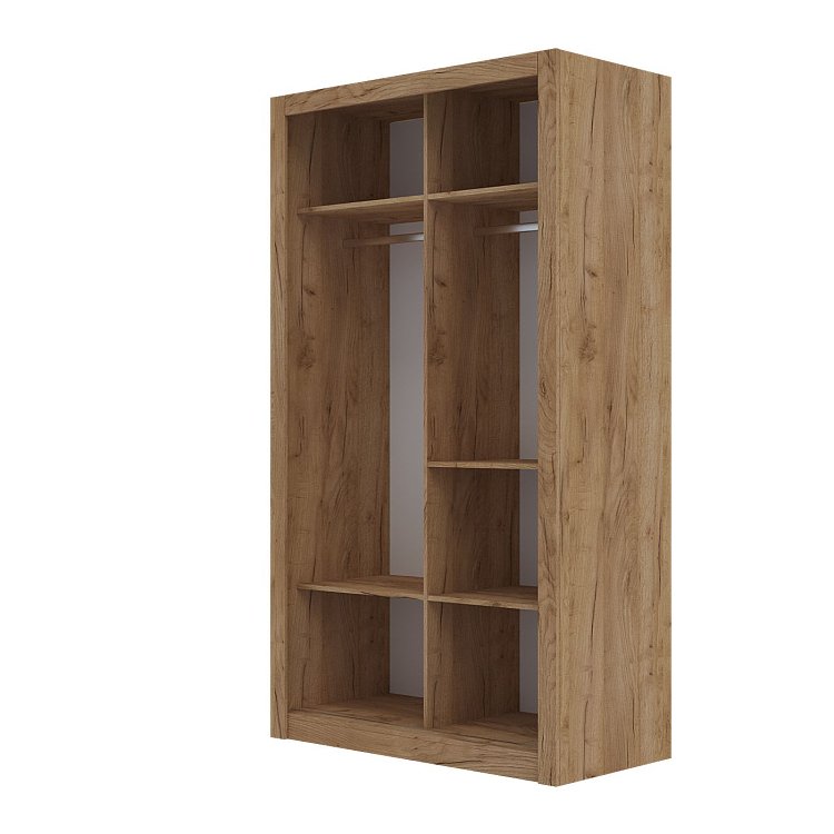 Ντουλάπα Linea Χρυσό Δρυς 120x60x215cm GR-LINEA-2