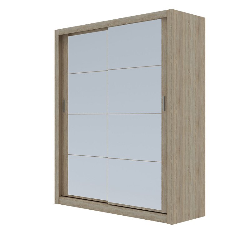 Ντουλάπα Reflex Σονόμα με καθρέφτη 180x60x215cm GR-REFLMIR