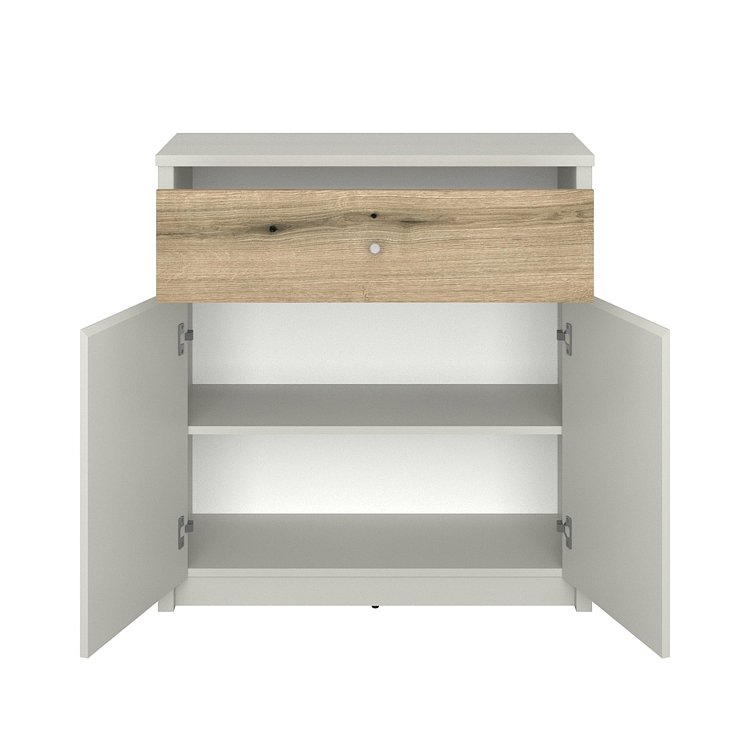 Μπουφές Karin Cashmere-Evoke Oak 87x36.5x91cm TO-KARINKOM2D1S