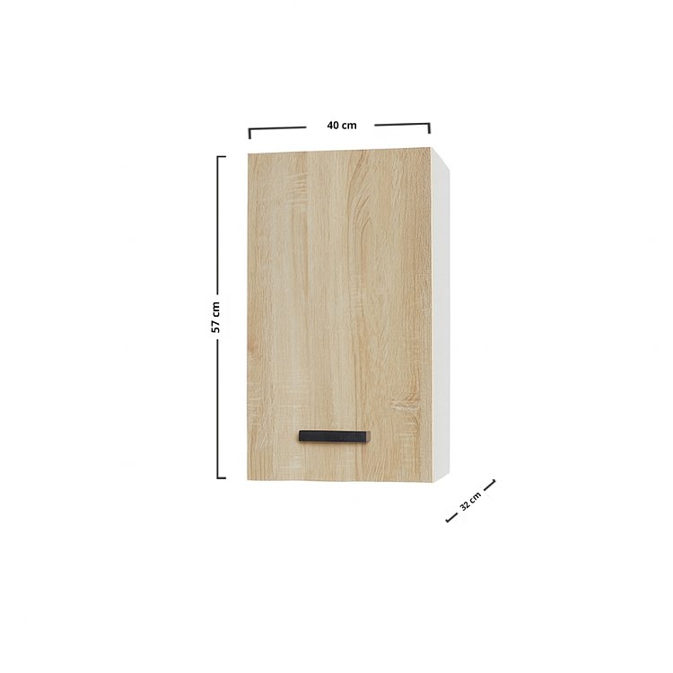 Anita Πάνω Ντουλάπι Σονόμα 40x32x57cm U4057A01