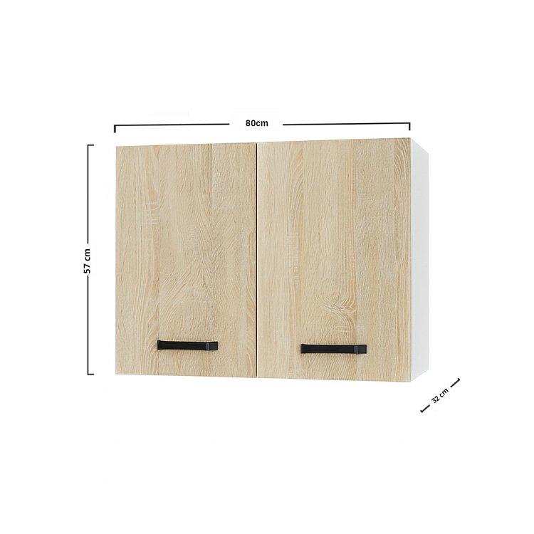 Anita Πάνω Ντουλάπι Σονόμα 80x32x57cm U8057A01