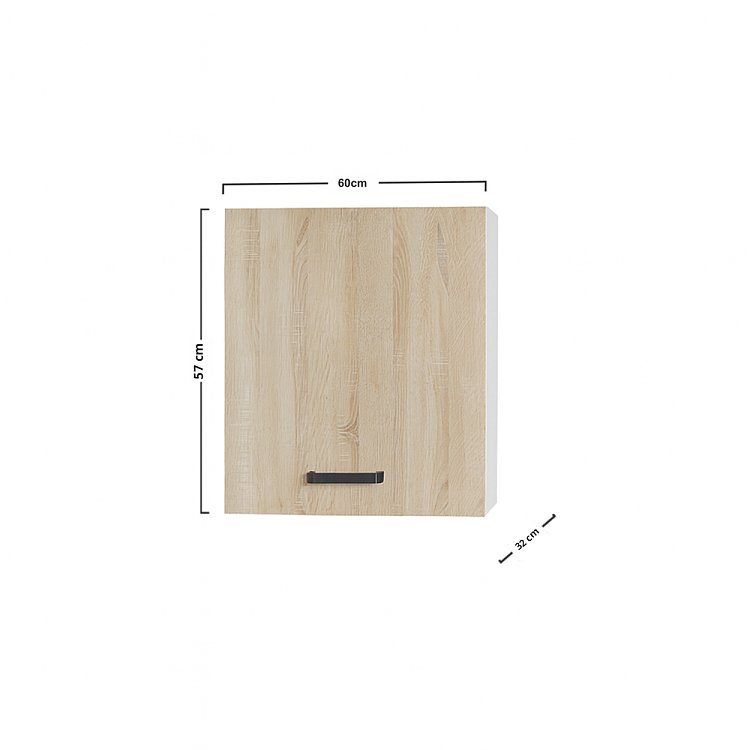 Anita Πάνω Ντουλάπι Σονόμα 60x32x57cm U6057A01