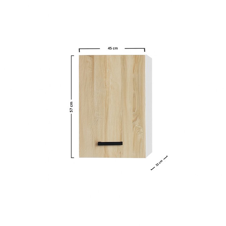 Anita Πάνω Ντουλάπι Σονόμα 45x32x57cm U4557A01