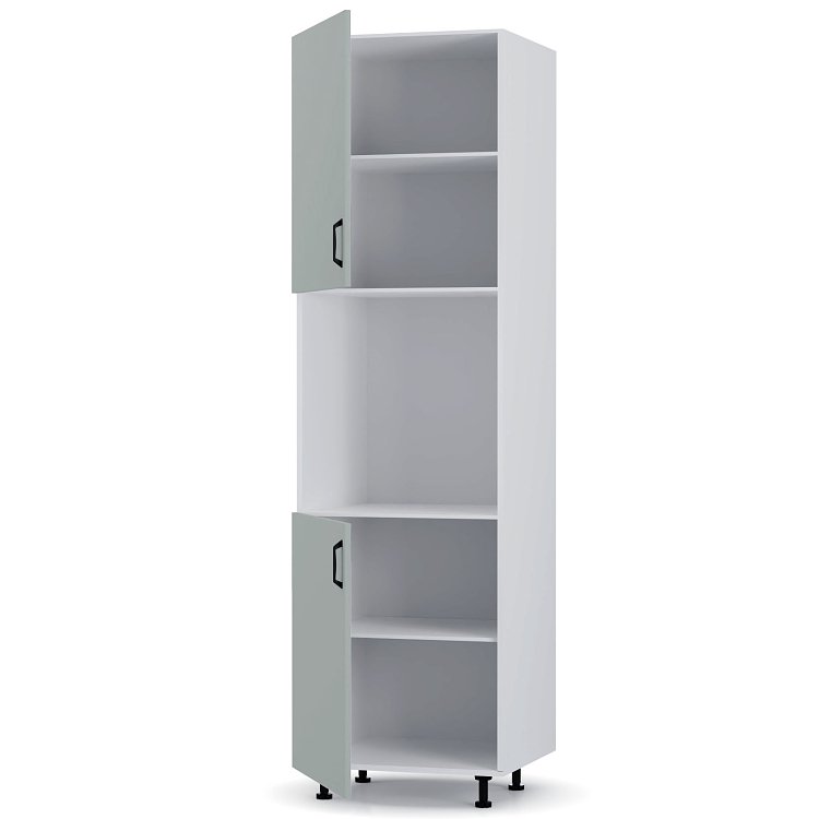 Modest Στήλη Κουζίνας Γκρι 60x57x214cm HL2143M05