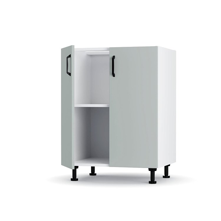 Modest Κάτω Ντουλάπι Γκρι 60x48x82 εκ L6082M05