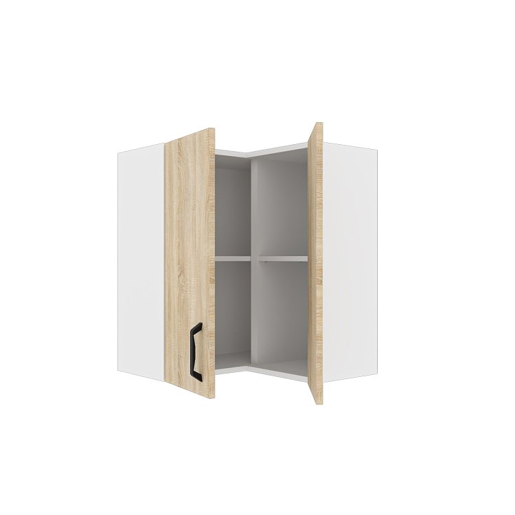 Modest Πάνω Ντουλάπι Γωνιακό Σονόμα 60-60x32x72cm WG6072M01