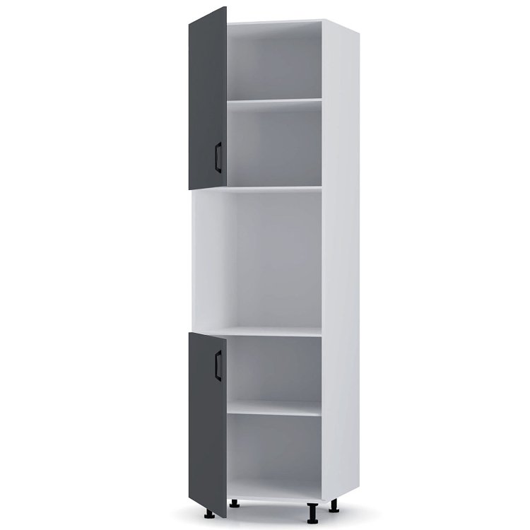 Modest Στήλη Φούρνου Ανθρακί 60x57x214cm HL2143M03