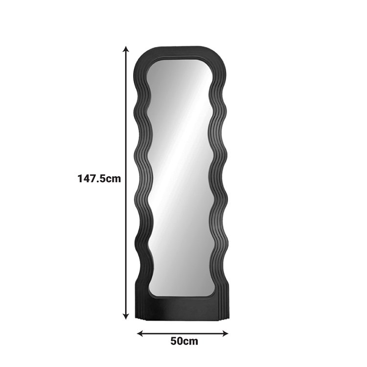 Καθρέπτης Spejo pakoworld λευκό PP 50x2.8x147.5εκ 298-000042