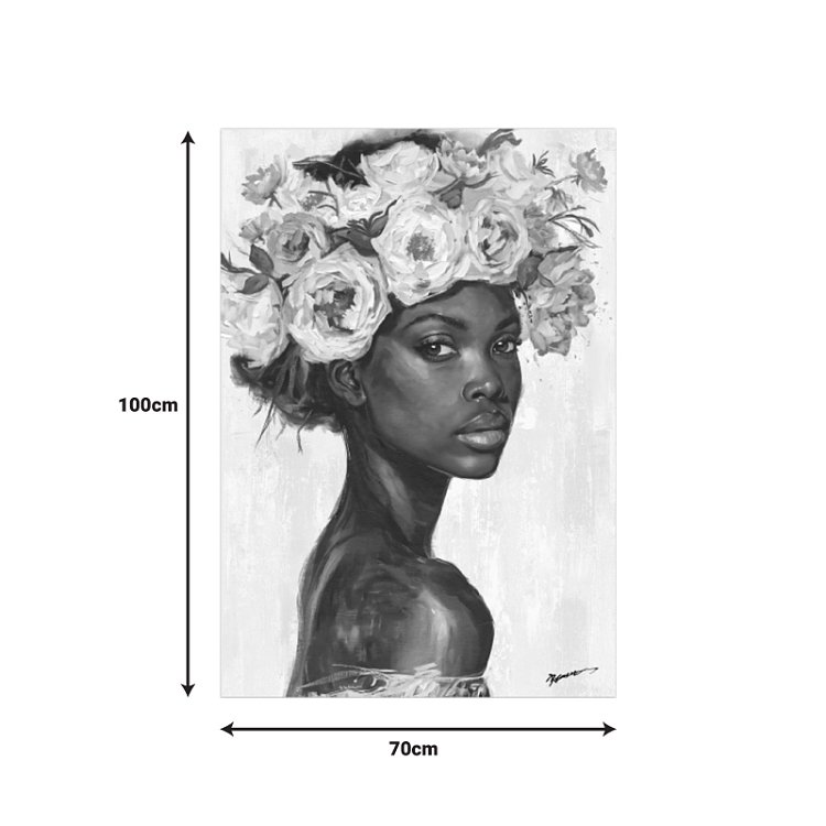Πίνακας σε καμβά Fleri Inart 70x3.5x100εκ 301-000044