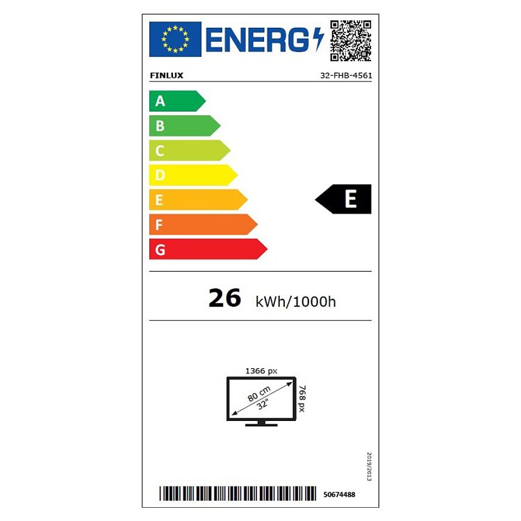 FINLUX 32-FHB-4561 Τηλεόραση 32" HD Ready LED