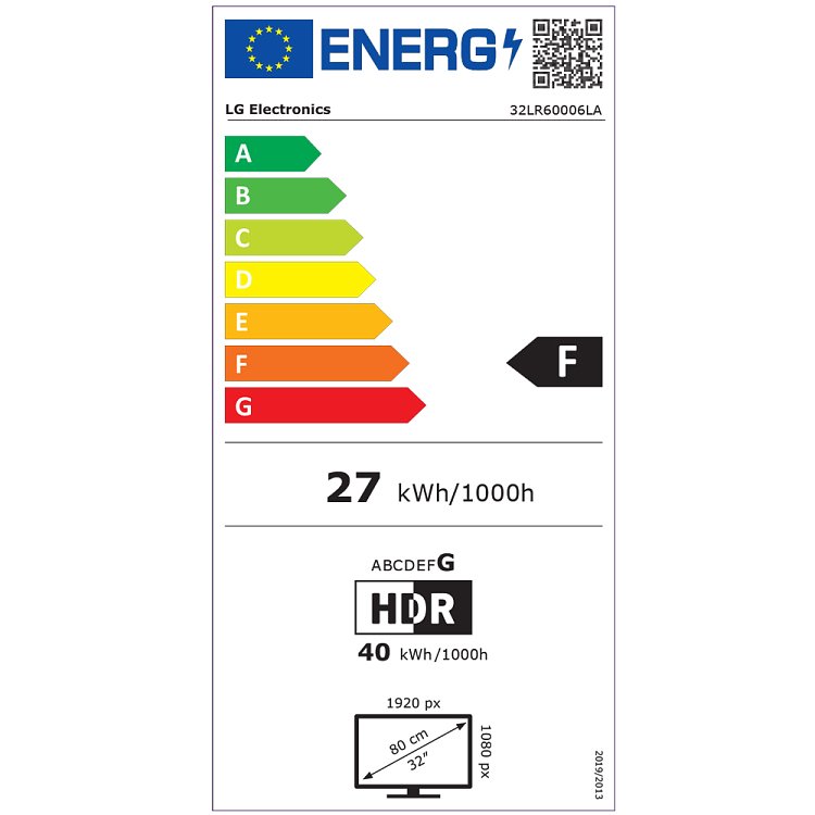 LG 32LR60006LA Τηλεόραση 32" LED FHD
