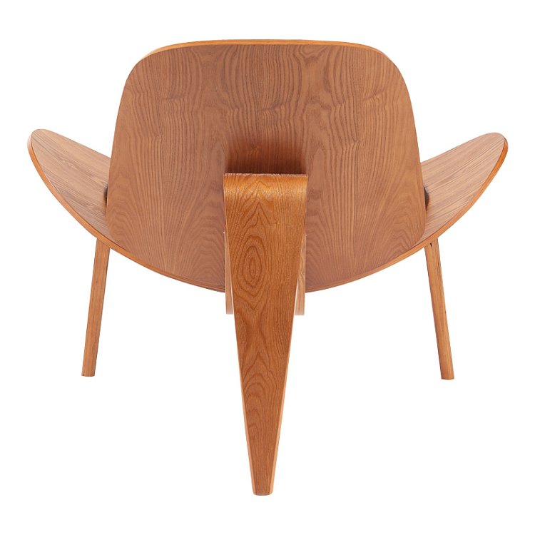 Πολυθρόνα Vilma pakoworld PU μαύρο- plywood καρυδί 90x76.5x74.5εκ 332-000026
