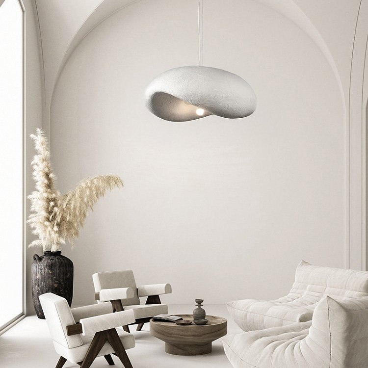 Φωτιστικό οροφής led Ferecon pakoworld E27 ps λευκό Φ45x25εκ 342-000093