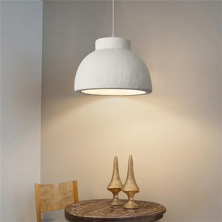 Φωτιστικό οροφής led Jenila pakoworld E27 ps λευκό Φ30x20εκ 342-000096