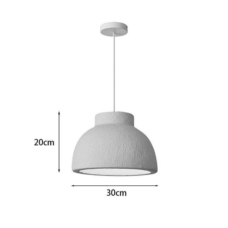 Φωτιστικό οροφής led Jenila pakoworld E27 ps λευκό Φ30x20εκ 342-000096