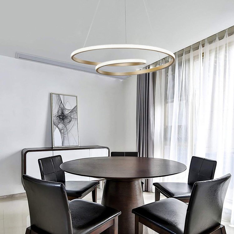 Φωτιστικό οροφής Rexon pakoworld led μέταλλο χρυσό Φ49x12εκ 342-000102