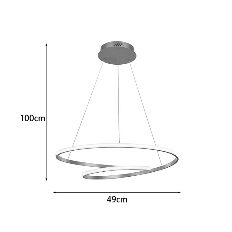 Φωτιστικό οροφής Rexon pakoworld led μέταλλο χρυσό Φ49x12εκ 342-000102