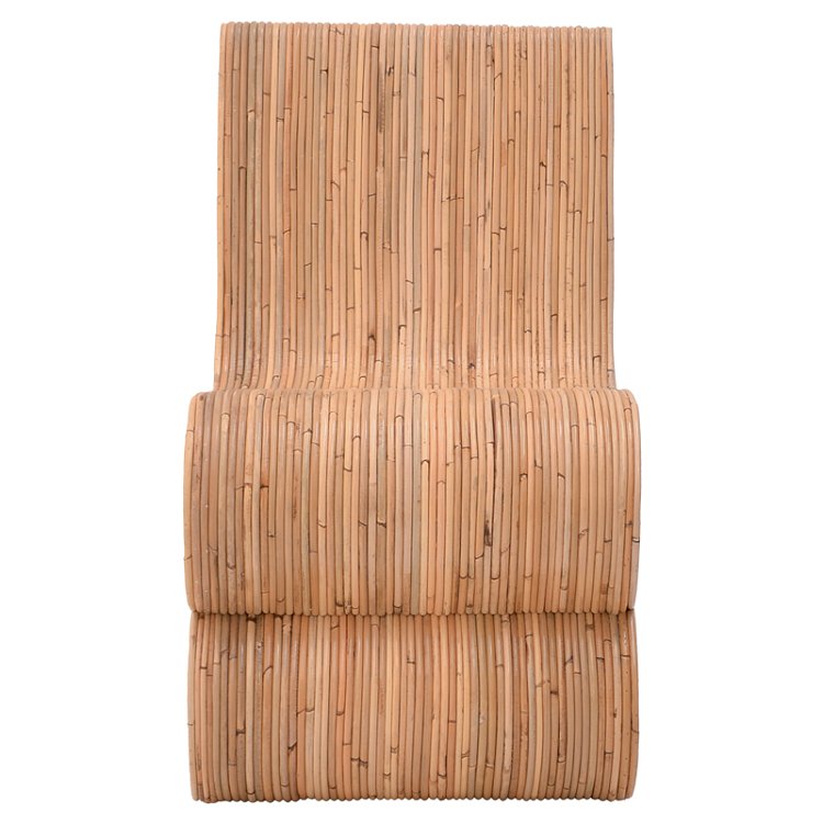 Πολυθρόνα Favorsy pakoworld rattan σε φυσική απόχρωση 52x65x90εκ 344-000011