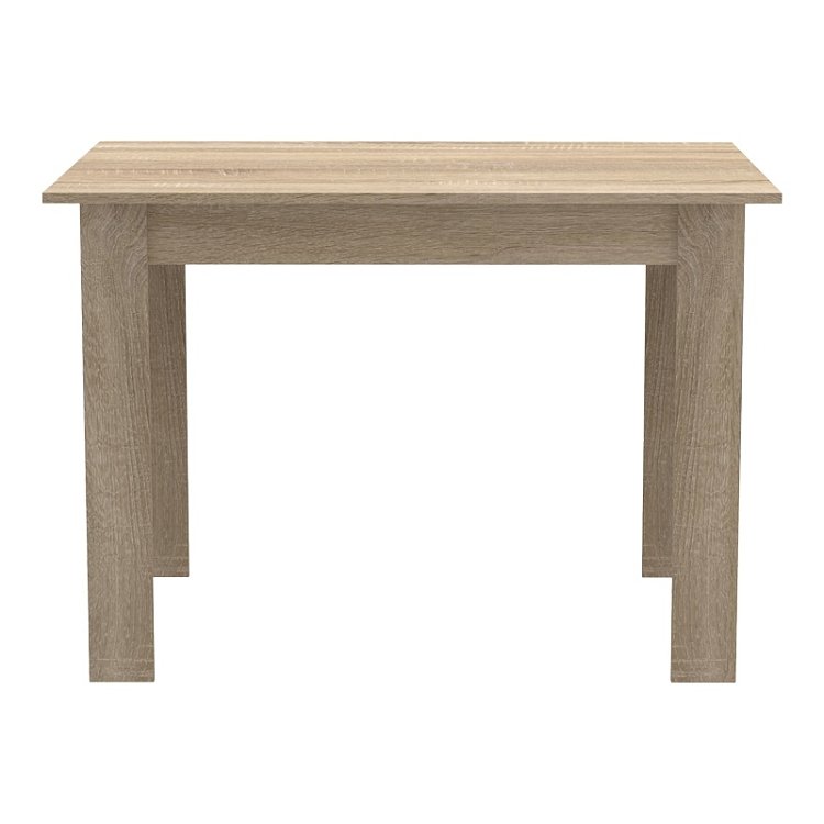 Τραπέζι Manka pakoworld σε sonoma απόχρωση 110x80x77εκ 361-000002