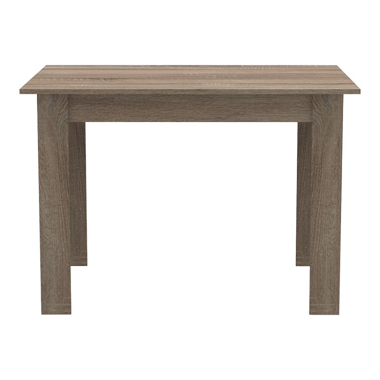 Τραπέζι Manka pakoworld σε sonoma truffle απόχρωση 110x80x77εκ 361-000003