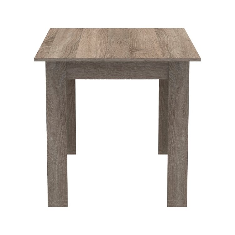 Τραπέζι Manka pakoworld σε sonoma truffle απόχρωση 110x80x77εκ 361-000003