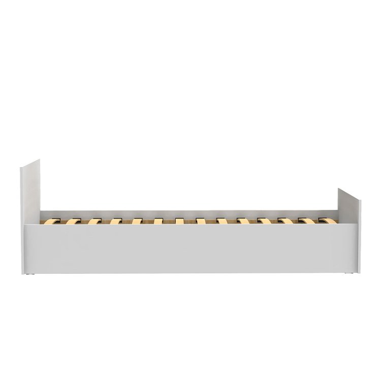 Κρεβάτι Toscana pakoworld σε λευκή απόχρωση 90x200εκ 361-000024