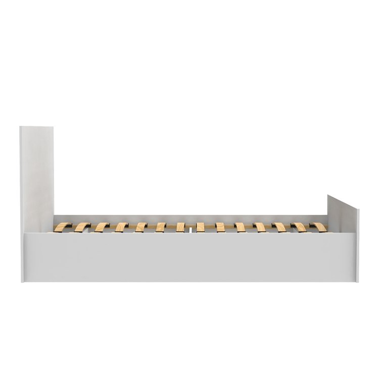 Κρεβάτι διπλό Toscana pakoworld σε λευκή απόχρωση 160x200εκ 361-000025