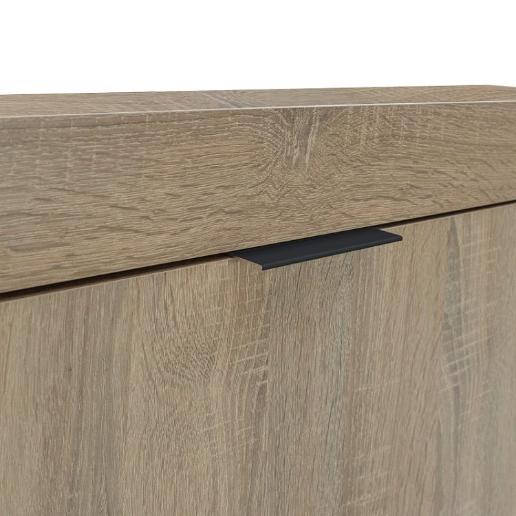 Μπουφές Doha pakoworld σε sonoma απόχρωση 180x45x80.5εκ 361-000070