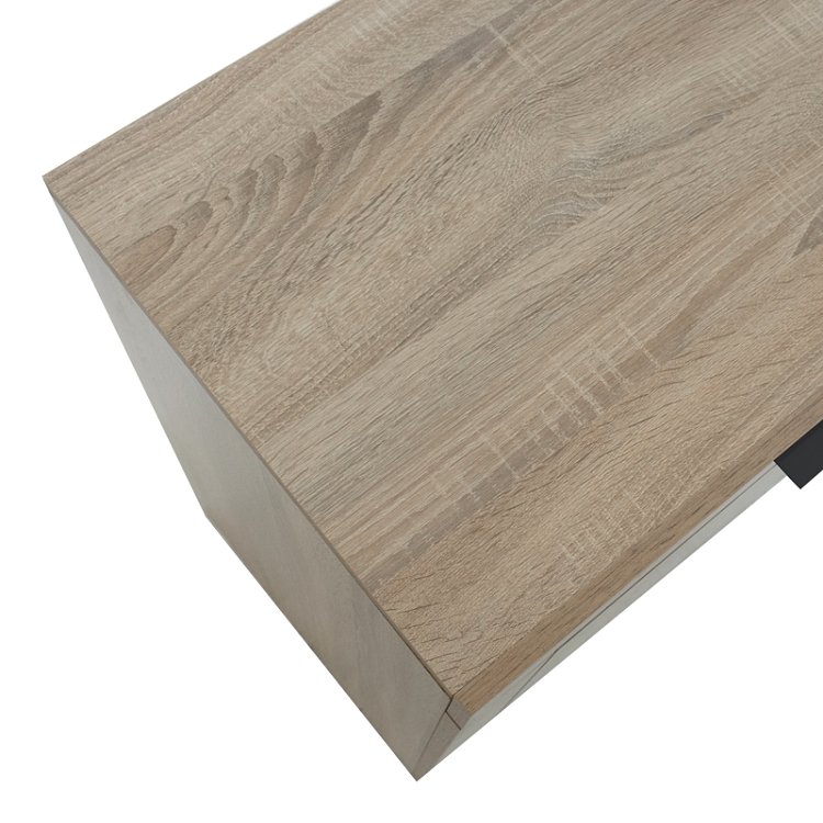Μπουφές Doha pakoworld σε sonoma απόχρωση 180x45x80.5εκ 361-000070