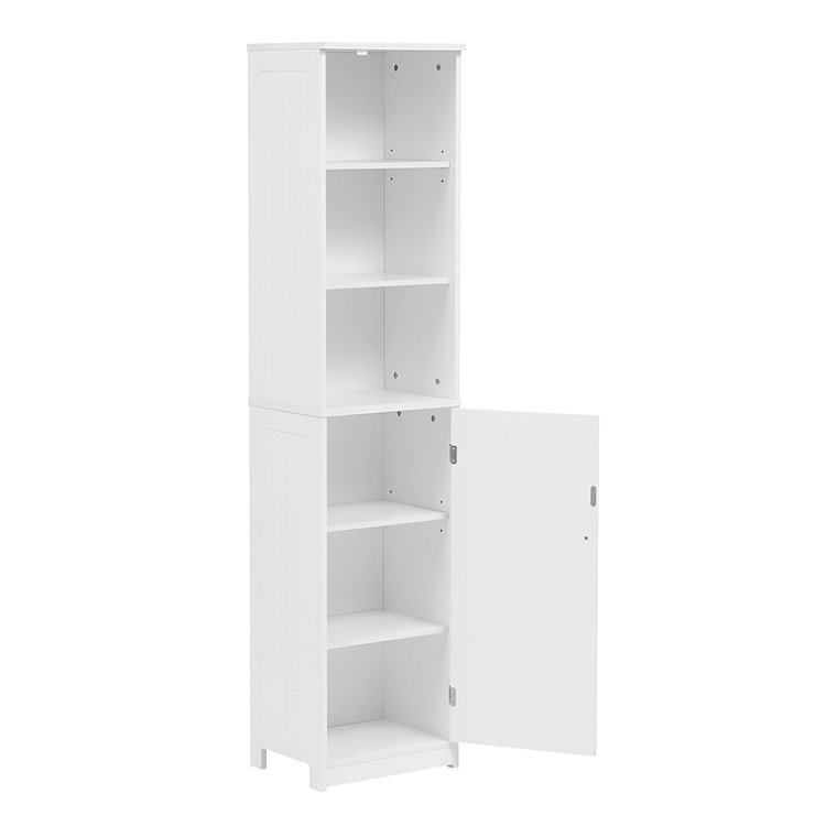 Ντουλάπι-στήλη Desilia pakoworld mdf λευκό 37x30x160εκ 370-000031