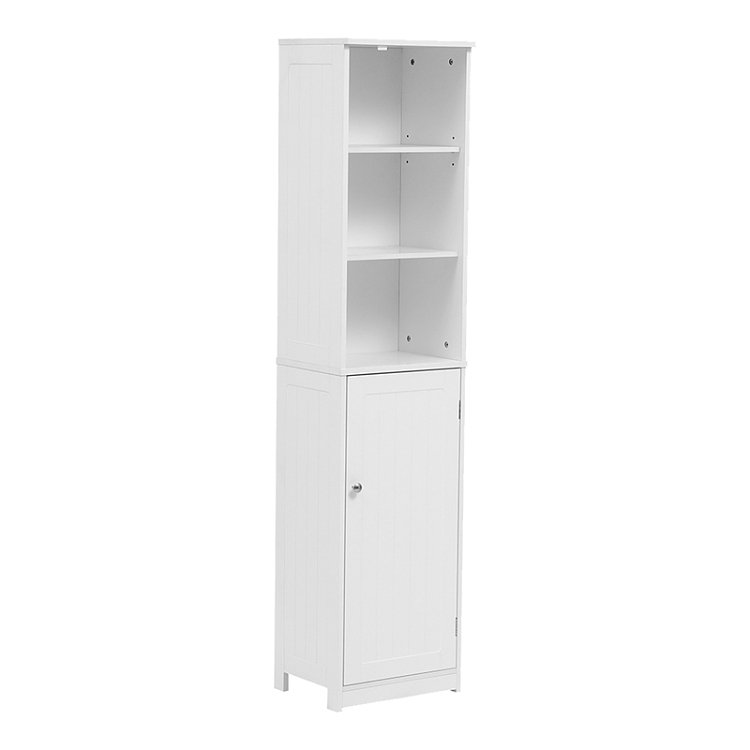 Ντουλάπι-στήλη Desilia pakoworld mdf λευκό 37x30x160εκ 370-000031