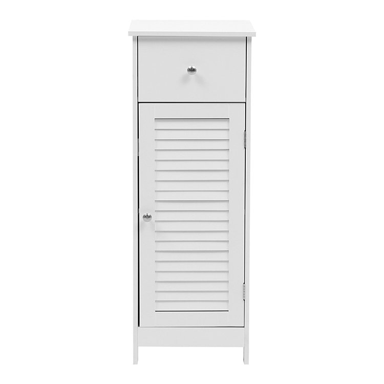 Ντουλάπι-στήλη Chesy pakoworld mdf λευκό 32x30x87εκ 370-000033