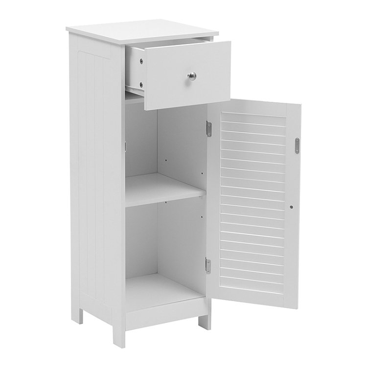 Ντουλάπι-στήλη Chesy pakoworld mdf λευκό 32x30x87εκ 370-000033