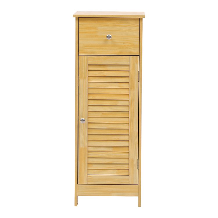 Ντουλάπι-στήλη Chesy pakoworld mdf σε φυσική απόχρωση 32x30x87εκ 370-000034