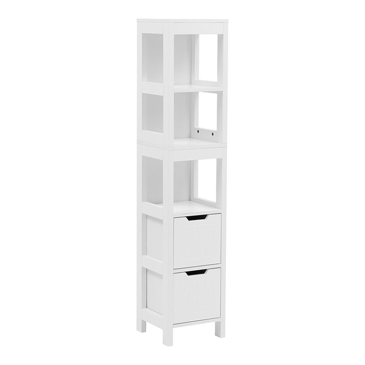 Ντουλάπι-στήλη Kelby pakoworld mdf λευκό 30x30x144εκ 370-000036