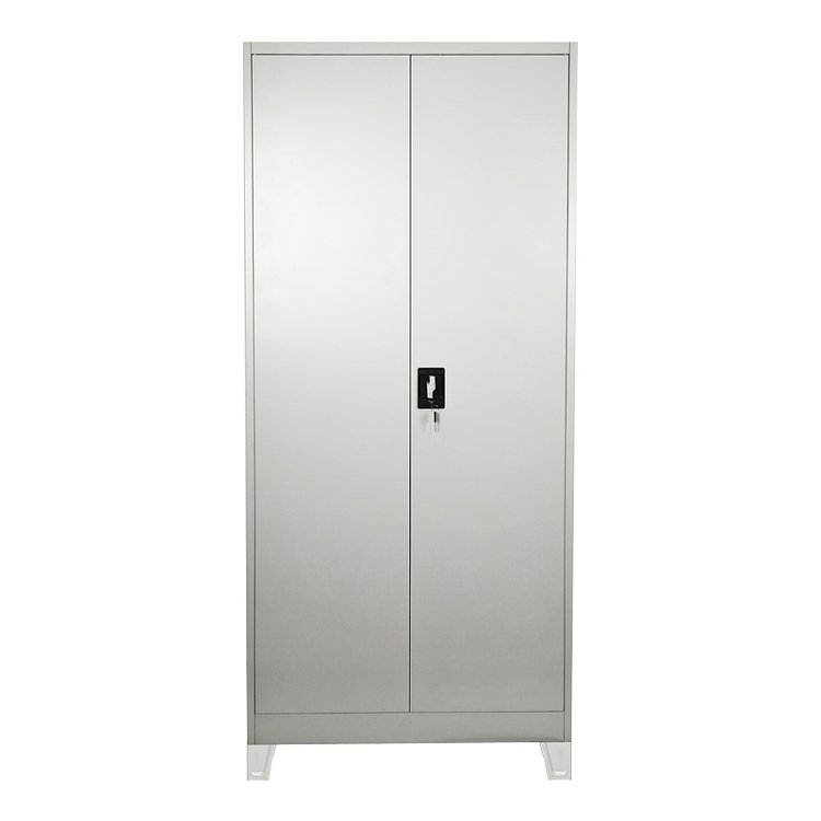 Μεταλλική ντουλάπα Ugren pakoworld ανοιχτό γκρι 90x40x190εκ 378-000008