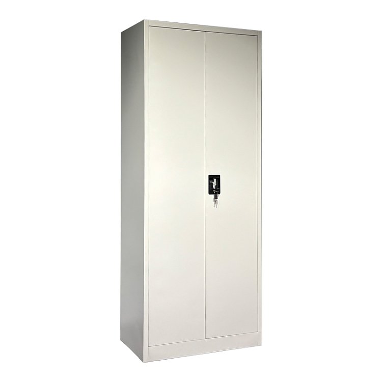 Μεταλλική ντουλάπα Ugren pakoworld σε ανοιχτό γκρι 70x40x180εκ 378-000013