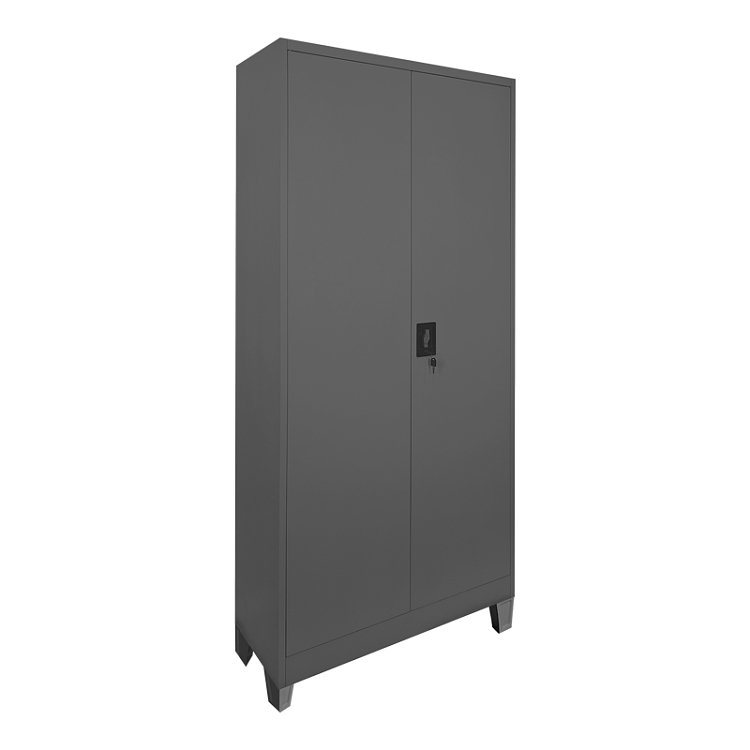 Μεταλλική ντουλάπα Ugren pakoworld ανθρακί 90x40x190εκ 378-000020