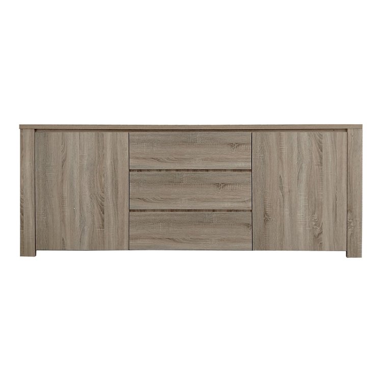 Μπουφές Kalya pakoworld σε sonoma απόχρωση 220x49x89.5εκ 383-000018