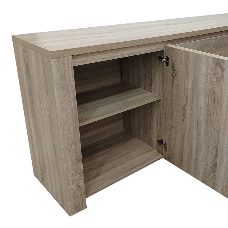 Μπουφές Kalya pakoworld σε sonoma απόχρωση 220x49x89.5εκ 383-000018