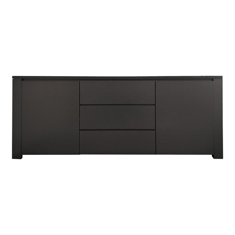 Μπουφές Kalya pakoworld σε ανθρακί απόχρωση 220x49x89.5εκ 383-000019