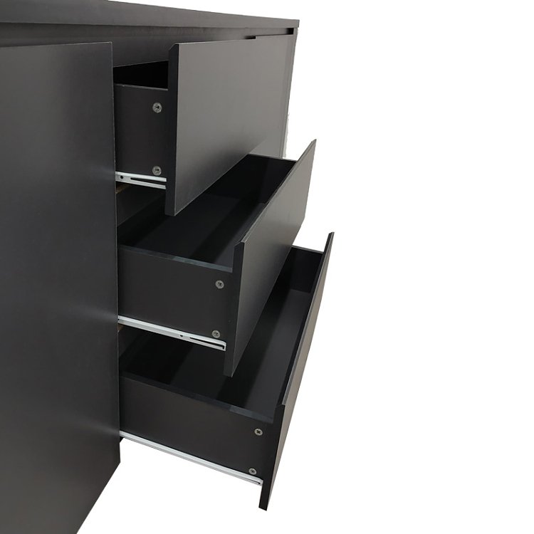 Μπουφές Kalya pakoworld σε ανθρακί απόχρωση 220x49x89.5εκ 383-000019
