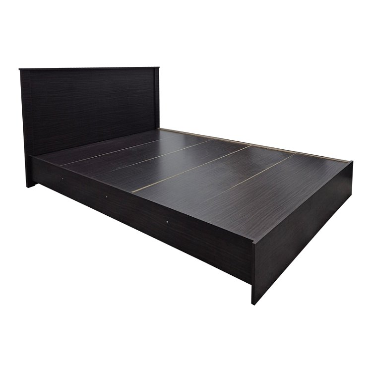 Κρεβάτι Athos pakoworld σε wenge απόχρωση 140x200εκ 383-000097
