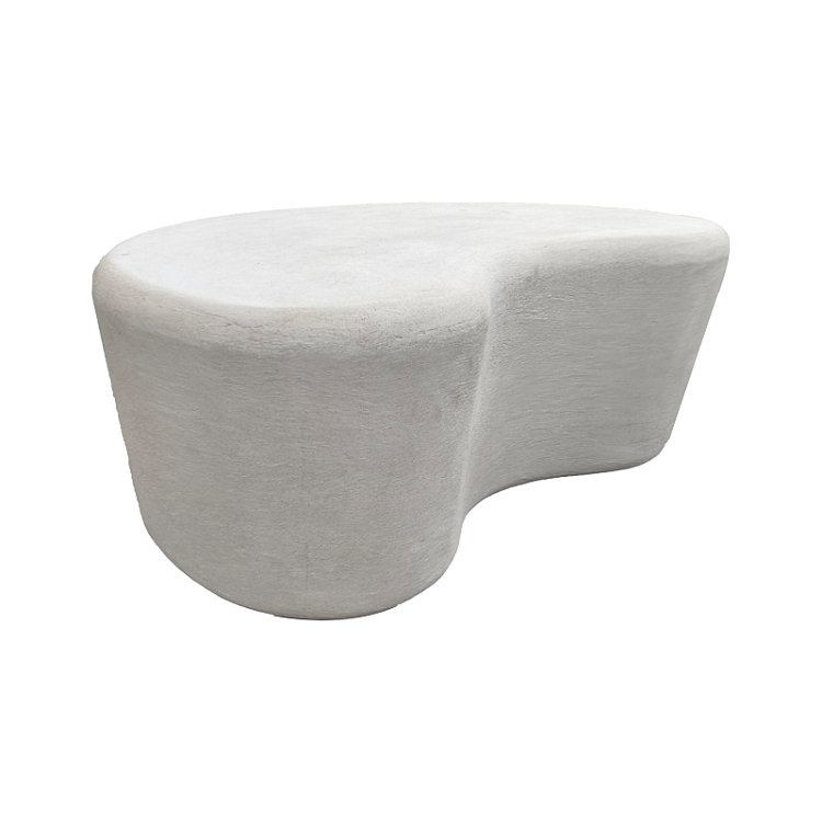 Τραπέζι σαλονιού Fedris pakoworld mdf λευκό 80x70x34εκ 415-000005