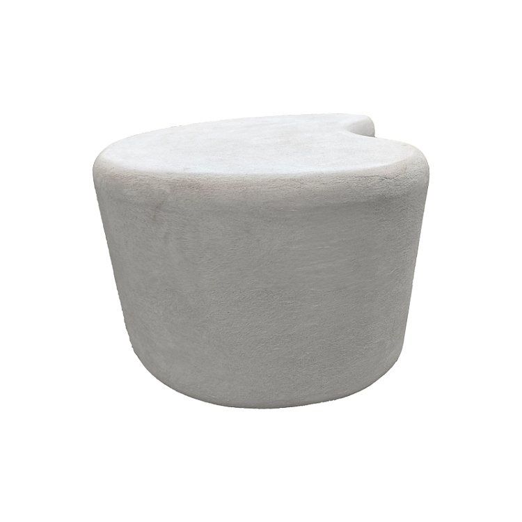 Τραπέζι σαλονιού Fedris pakoworld mdf λευκό 80x70x34εκ 415-000005