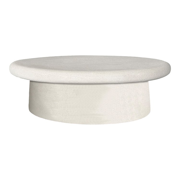 Τραπέζι σαλονιού Herona pakoworld mdf λευκό 100x60x32εκ 415-000007