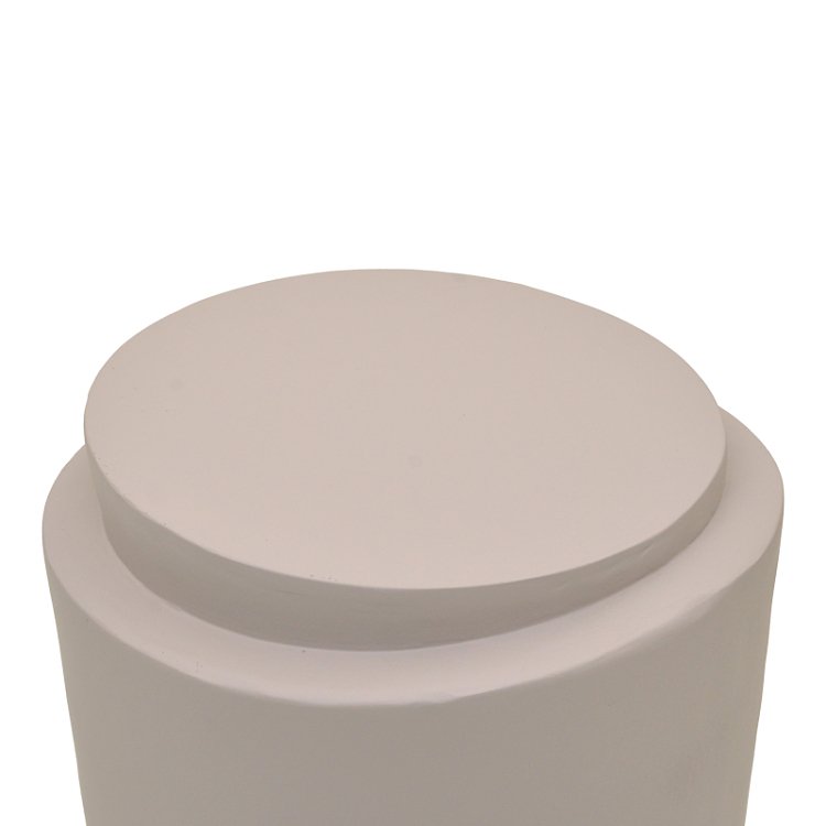 Βοηθητικό τραπέζι Fortox pakoworld MGO cappuccino Φ40x49.5εκ 419-000025