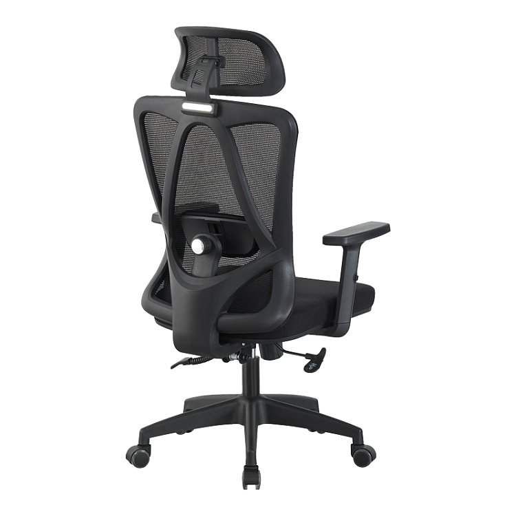 Καρέκλα γραφείου διευθυντή Magida pakoworld mesh μαύρο 58.5x66x115-125εκ 421-000001
